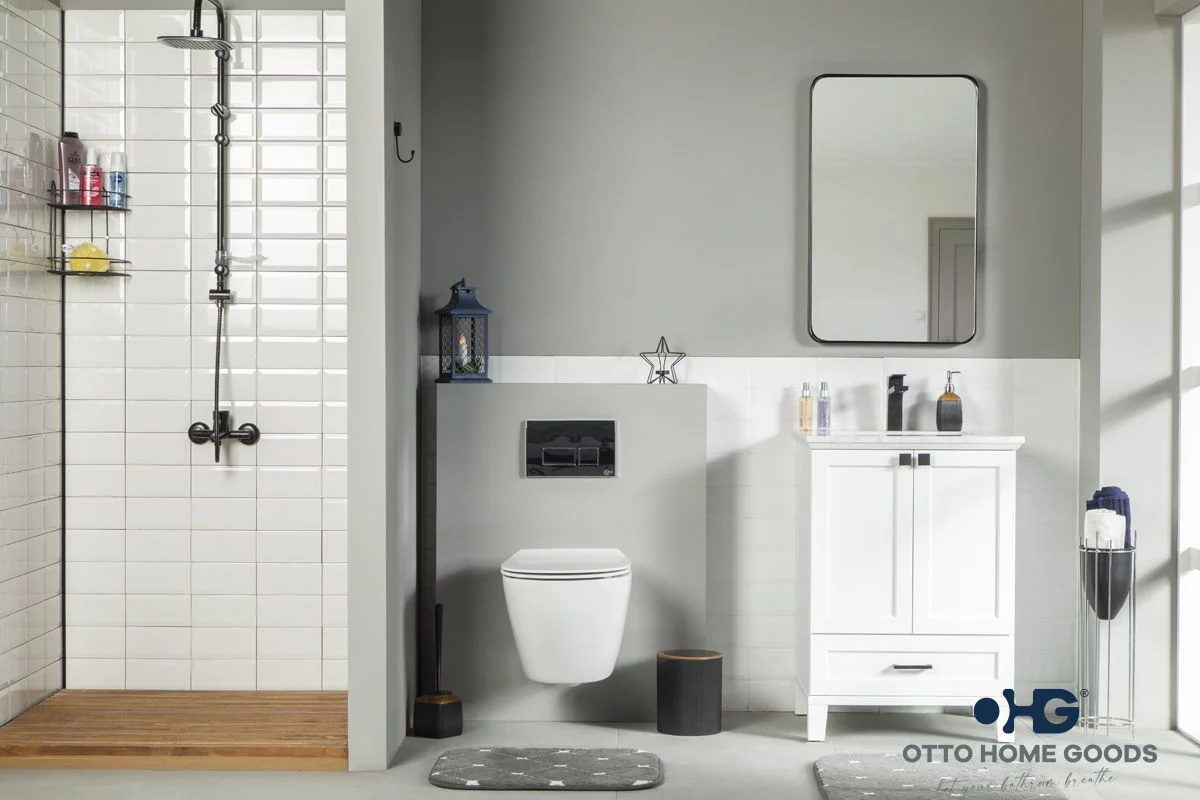 Paloma Bathroom Cabinet - White 24"