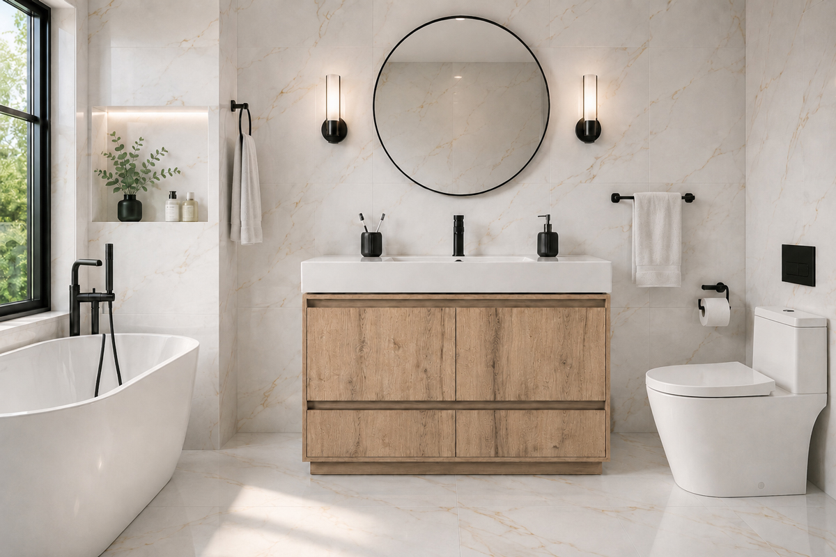 Romina Bathroom Cabinet - Messina 39"