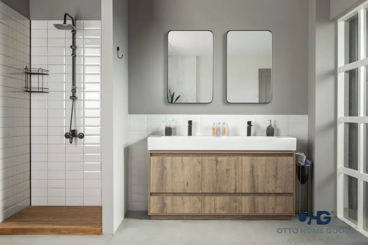 Romina Bathroom Cabinet - Messina 60"